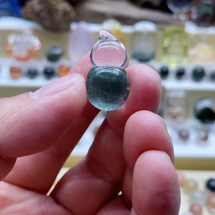 水晶吊坠(不含链)未镶嵌