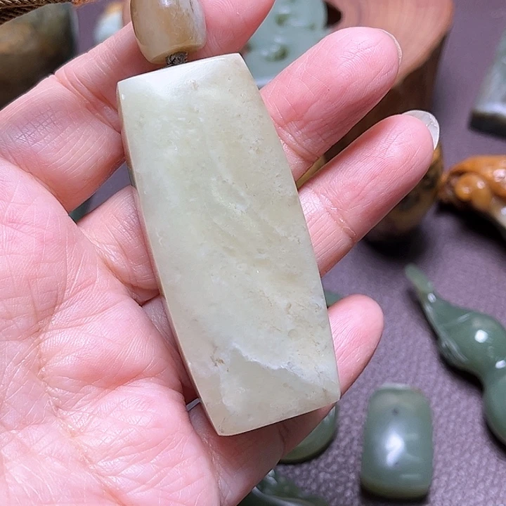 岫岩河磨玉（透闪石质玉）手绳未镶嵌