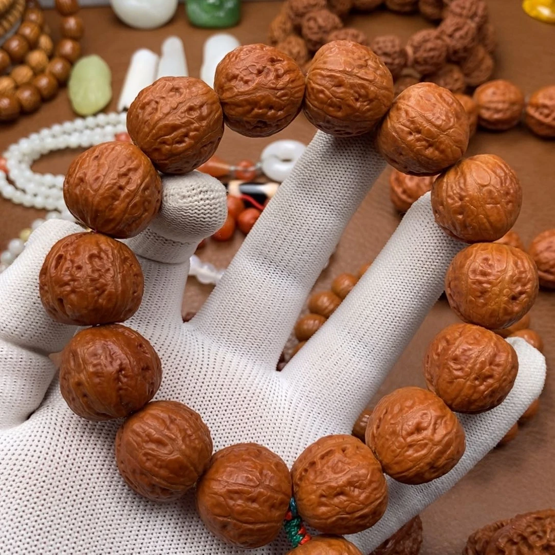 文玩核桃手串秋子小核桃22mm