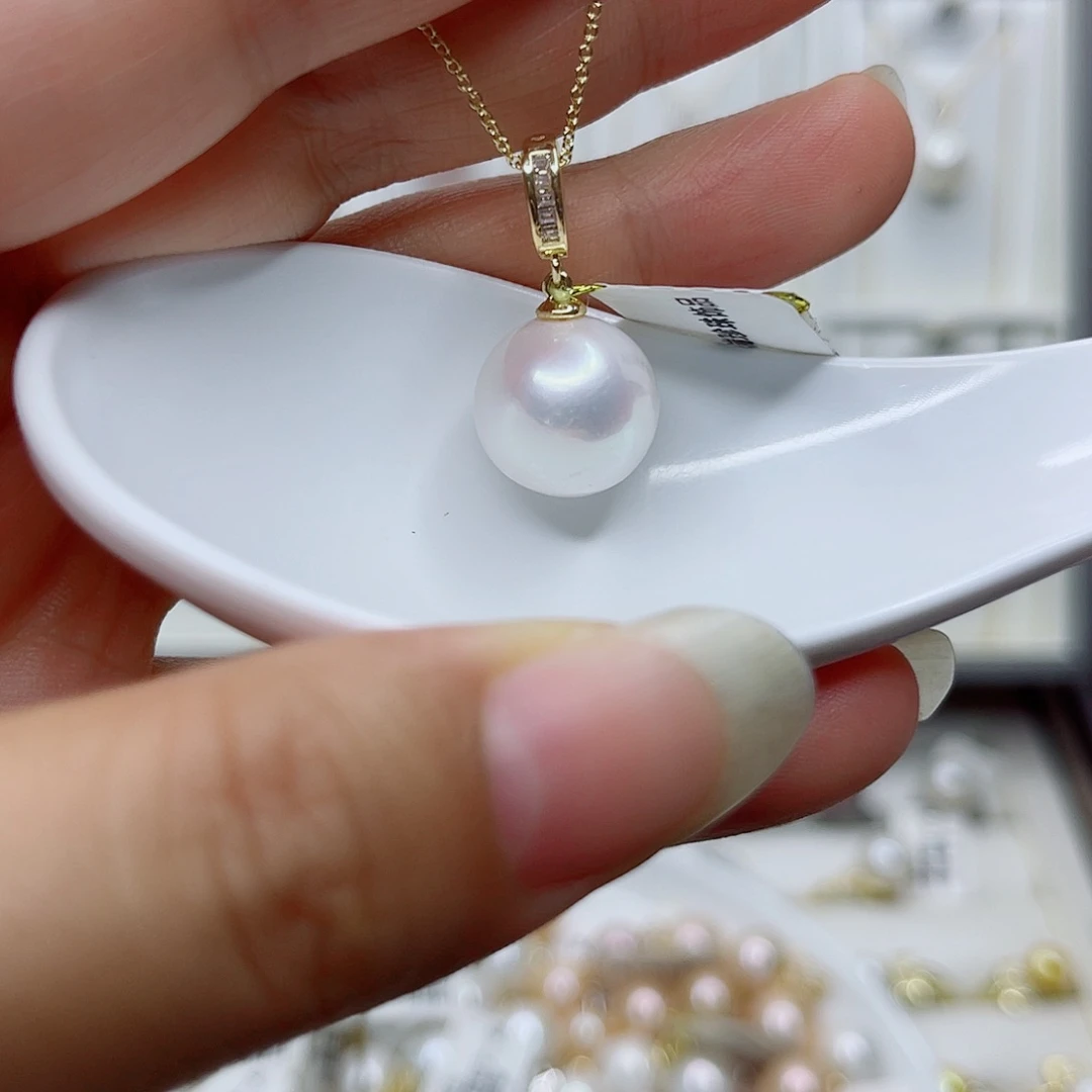淡水珍珠合金颈饰