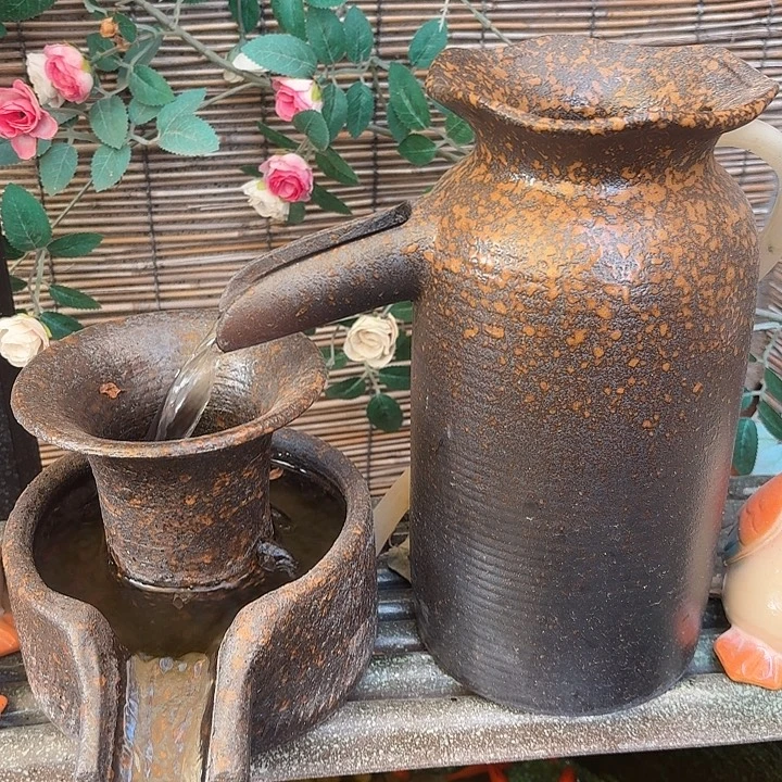 粗陶口径13/27，13/15/15➕10W水泵➕水管