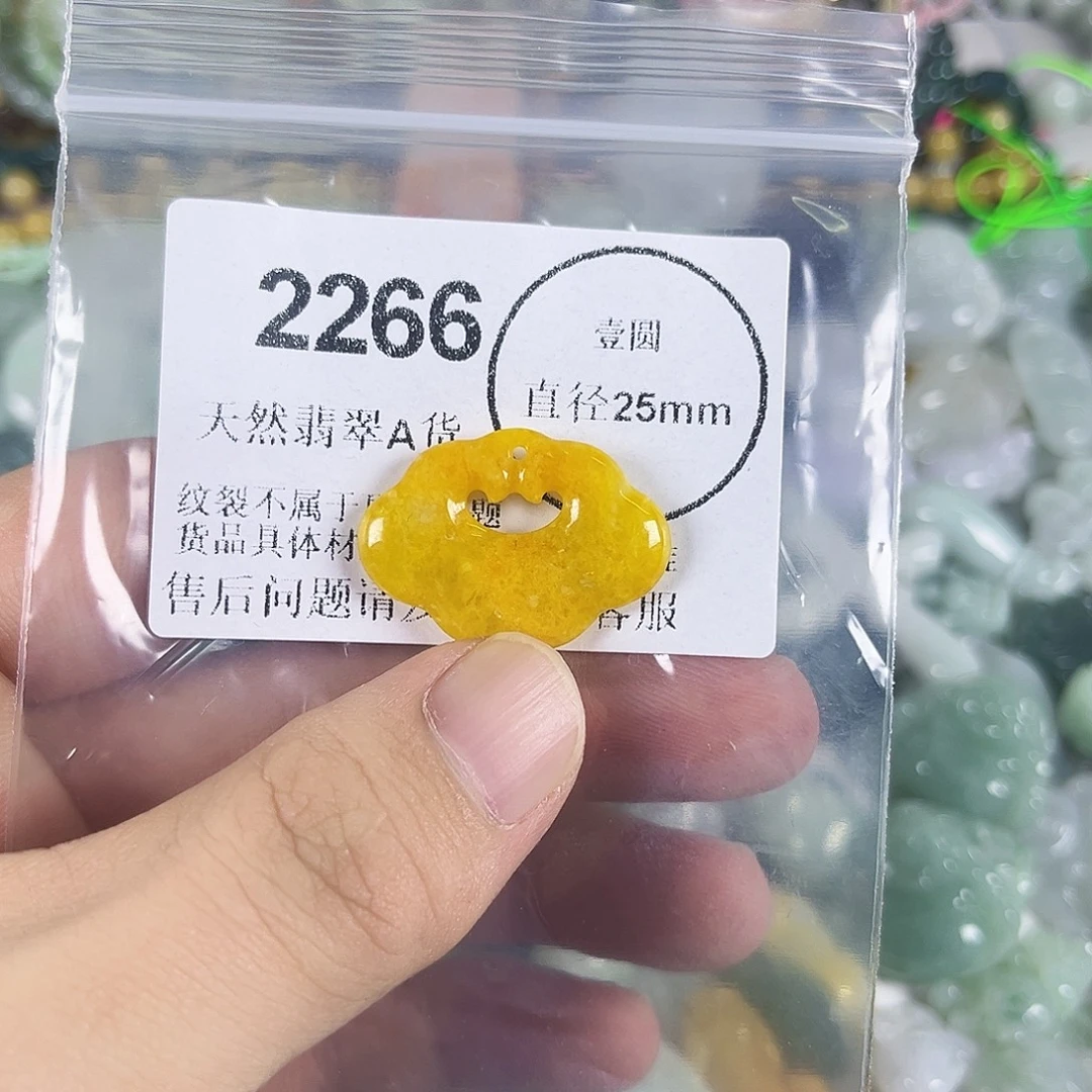 翡翠未镶嵌颈饰hhhh
