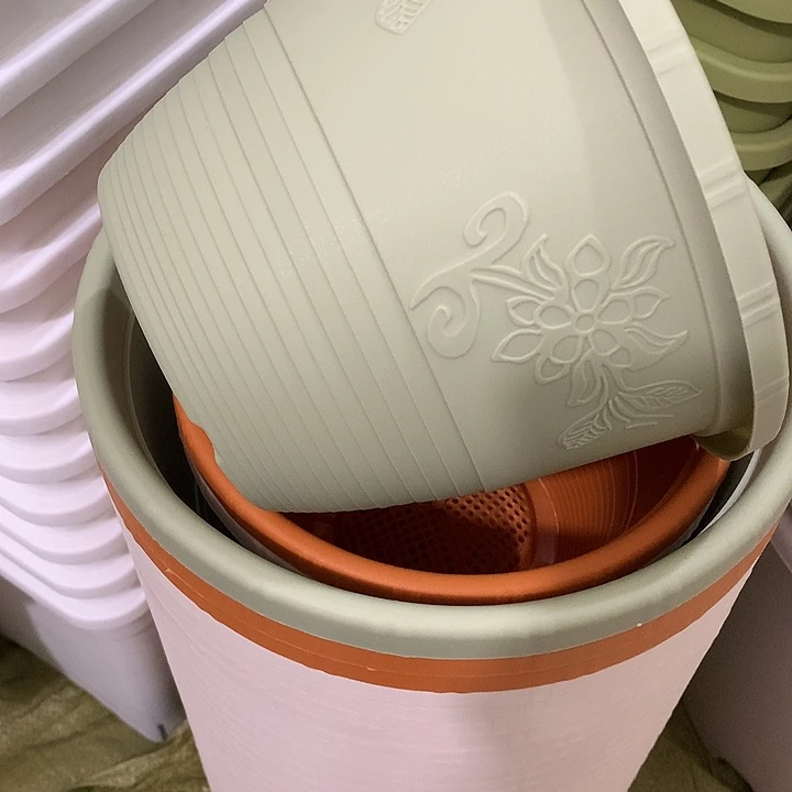 碗形口18高13绿5个无托