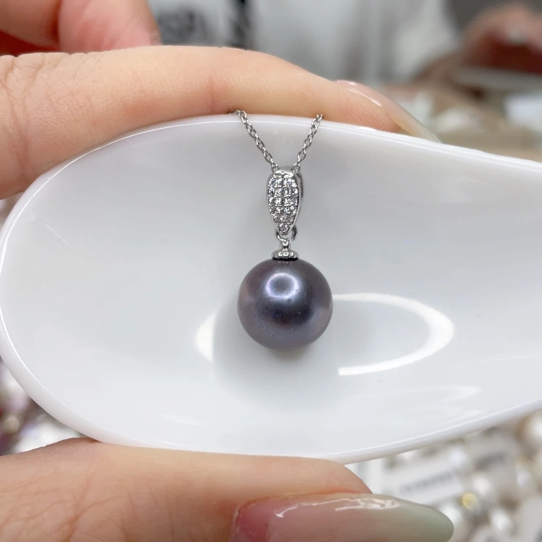 淡水珍珠未镶嵌吊坠(赠链)