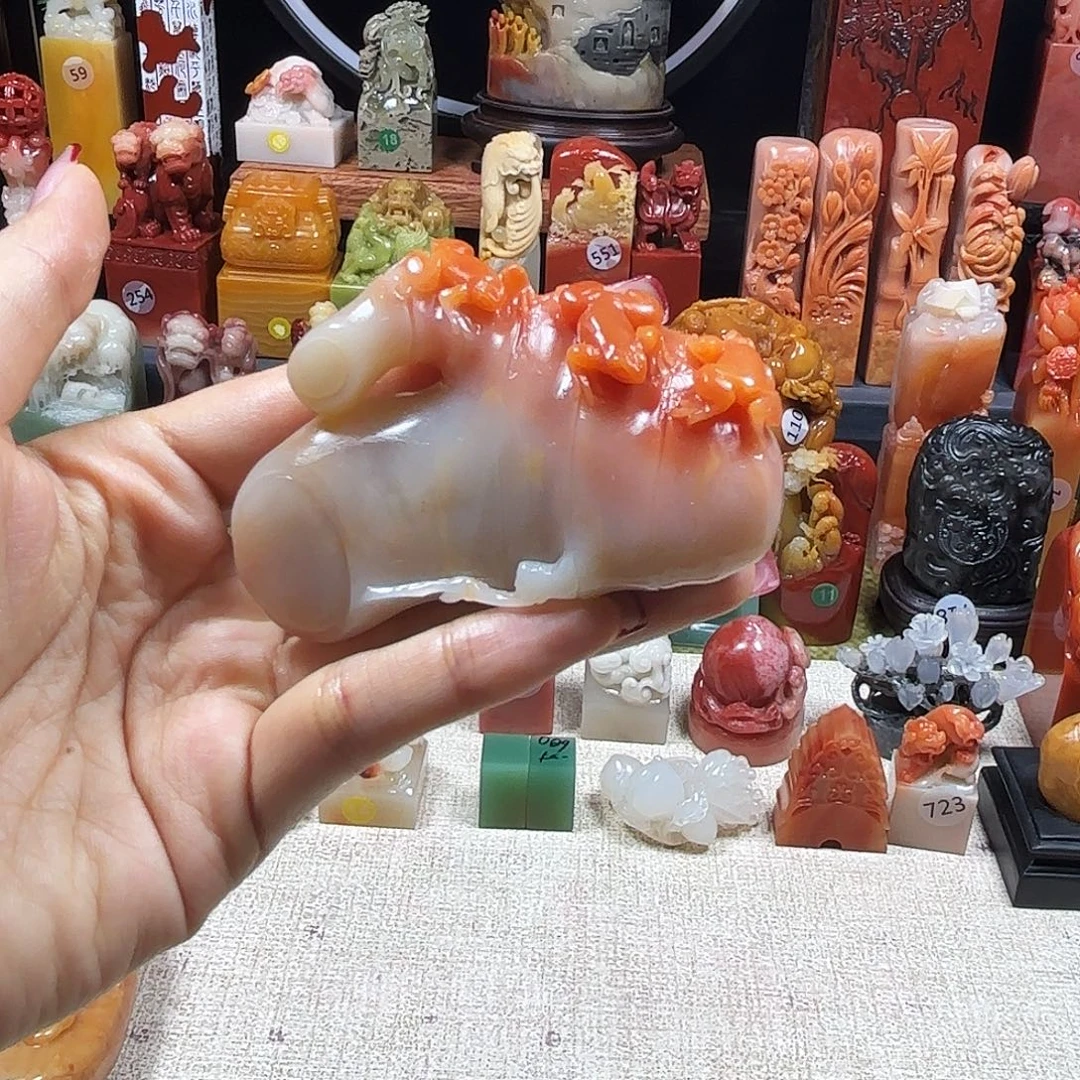 昌化石印石寿山石印章