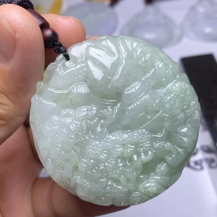 颈饰未镶嵌翡翠翡翠