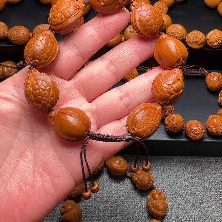 手串/手链橄榄核红料富甲