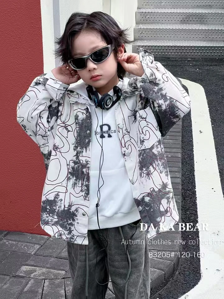 【两件套】儿童春款T恤外套83205