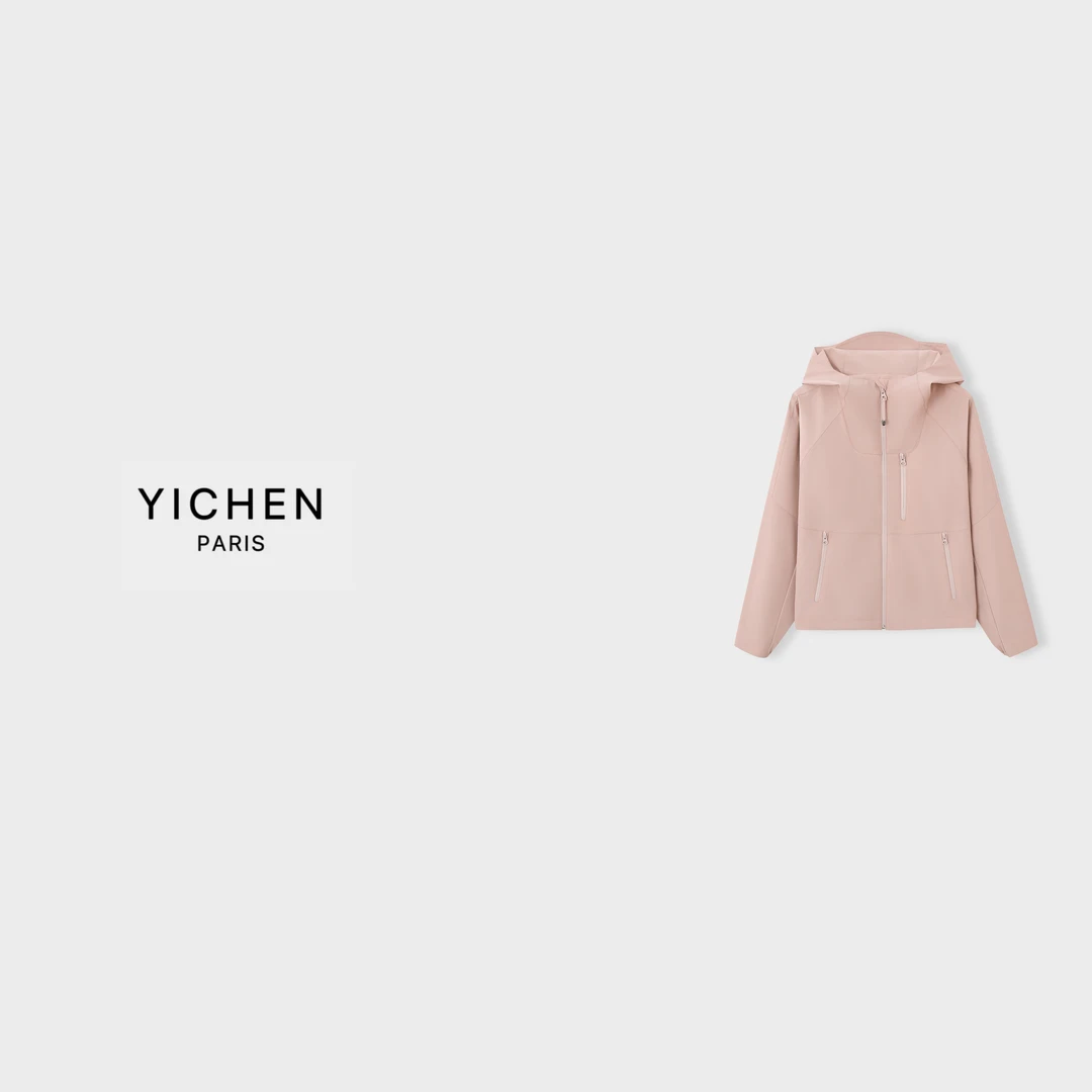 YC 粉 lu 户外科技涂层休闲冲锋衣外套-5299