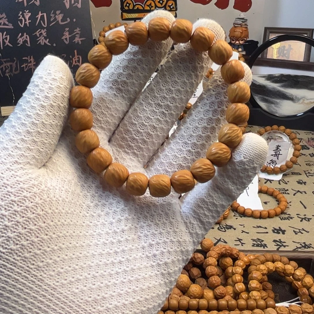 猴头核桃手串云锦