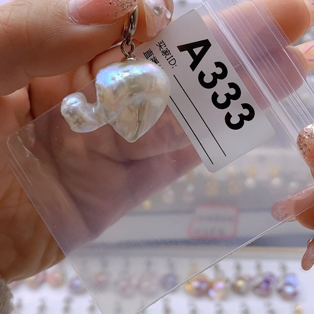 淡水珍珠颈饰银S925镶嵌疯***子