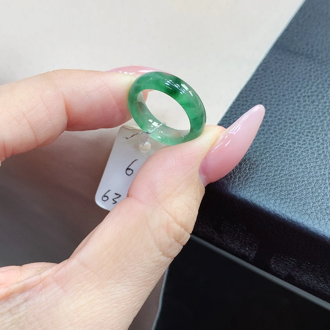 未镶嵌戒指翡翠6号