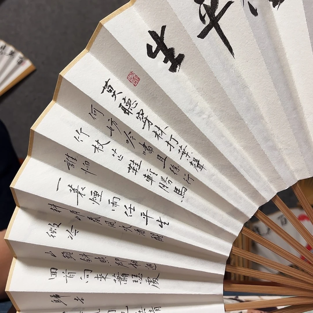 扁***哥书法手写手绘10寸老油竹小楷定风波