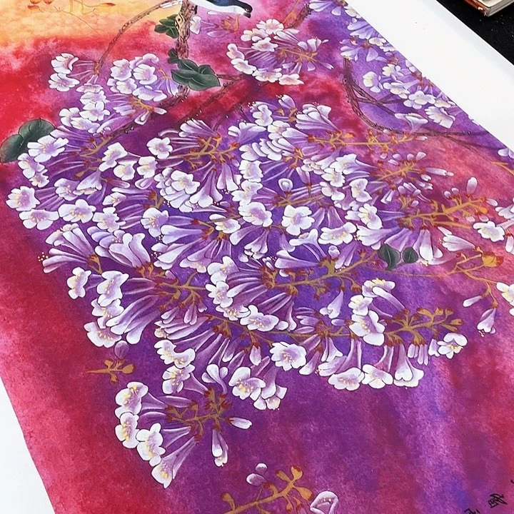 国画书画描金拓染金石传拓手写