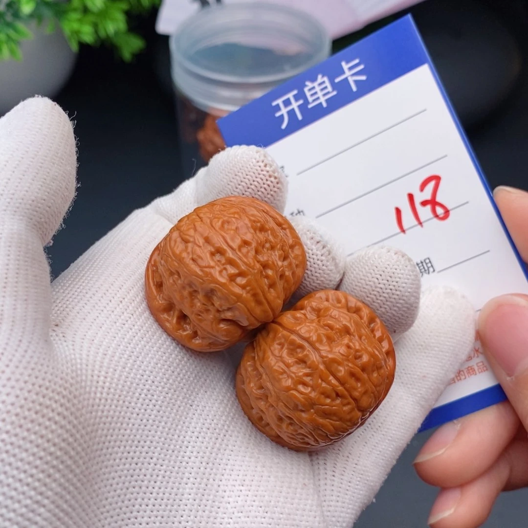 文玩核桃把件33乾隆118