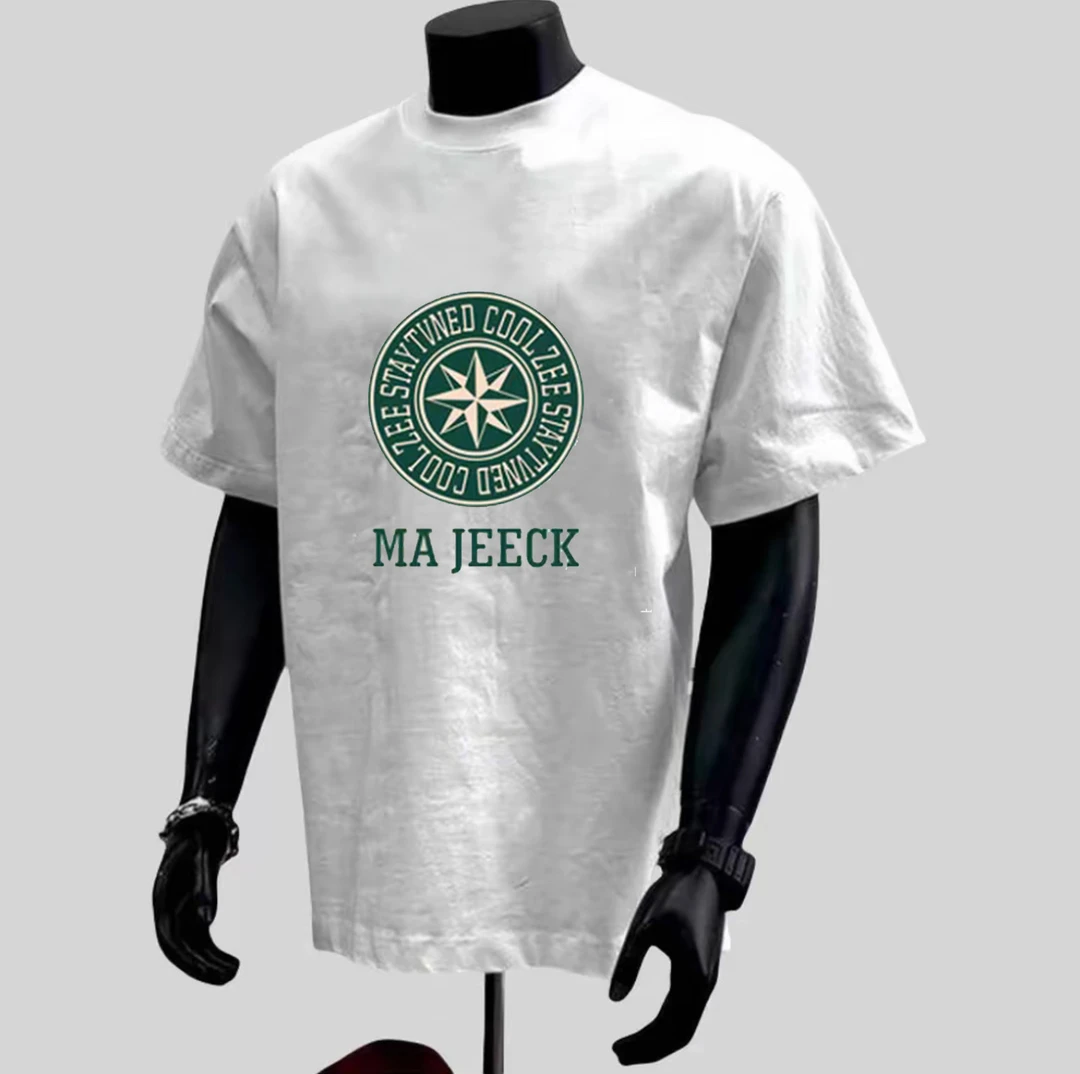 短袖夏季标准宽松型纯棉不透T恤时尚休闲男士运动百搭情侣半袖