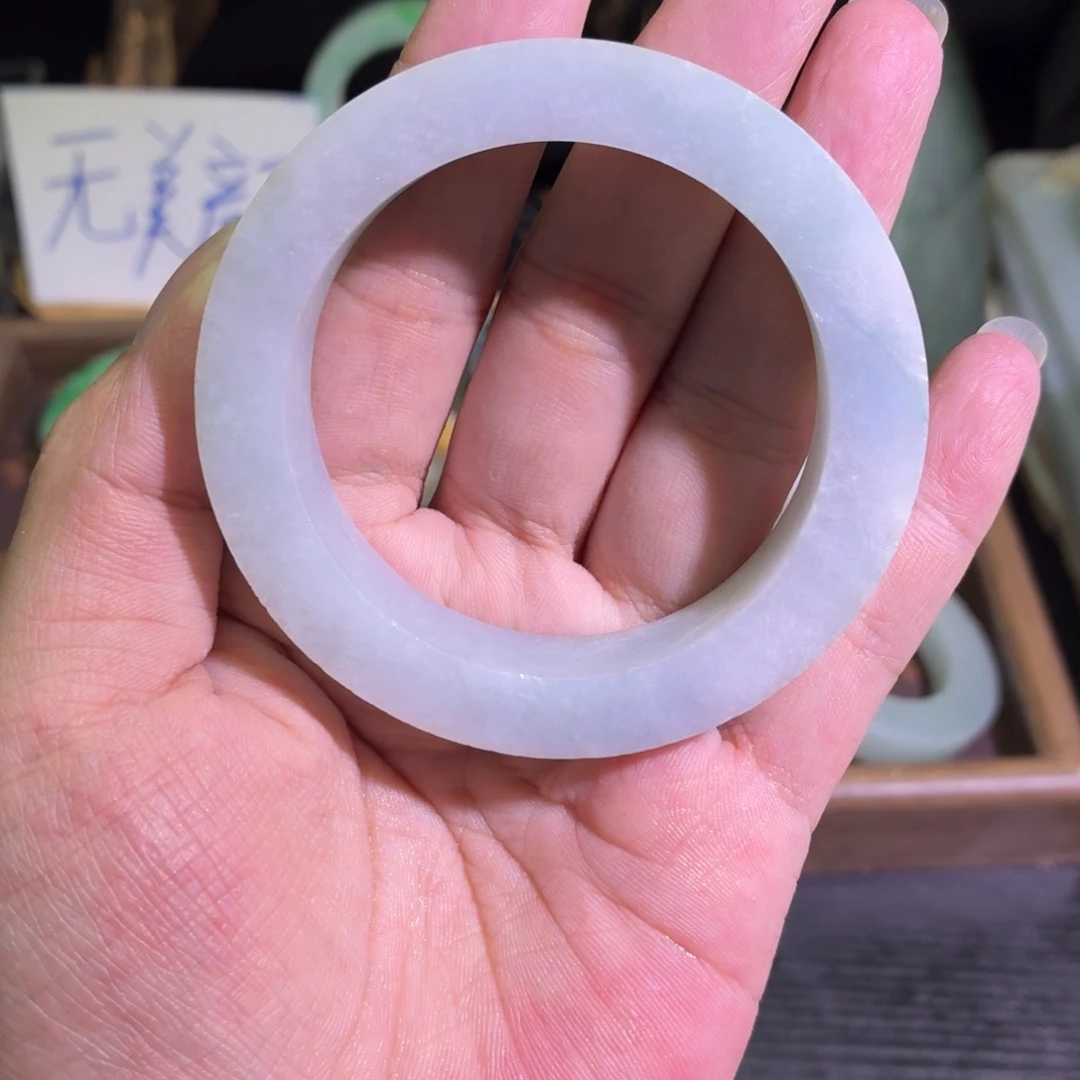 定制翡翠未镶嵌缅甸翡翠A货手镯毛胚定制