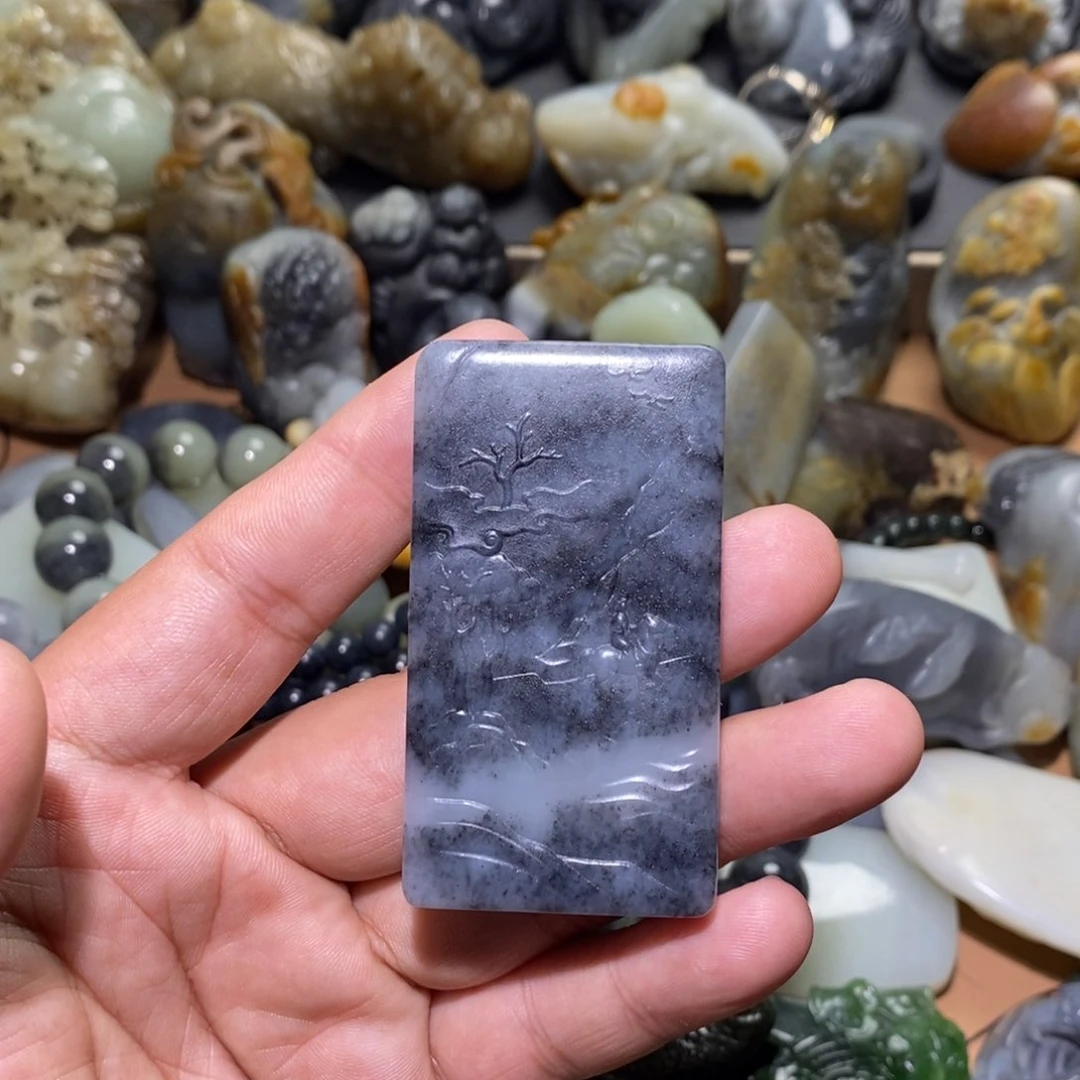 未镶嵌和田玉挂件