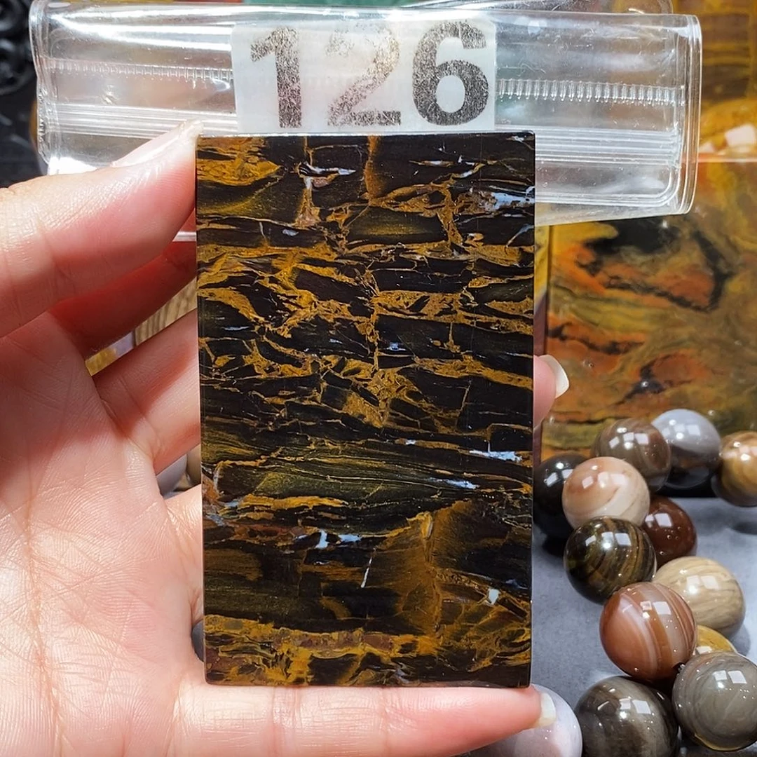 未镶嵌天然北票硅化玉吊坠硅化玉