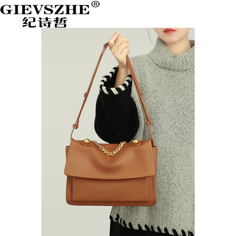 纪诗哲包包女包百搭斜挎包大容量单肩包送女友老婆七夕情人节礼物