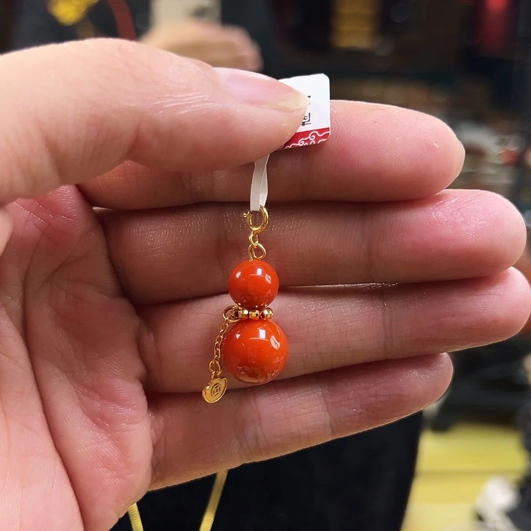 南红玛瑙银S925镶嵌买南红葫芦保山