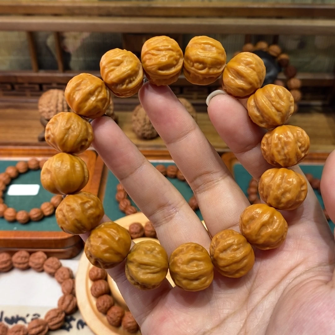 手串文玩核桃方肚粗筋京八棱