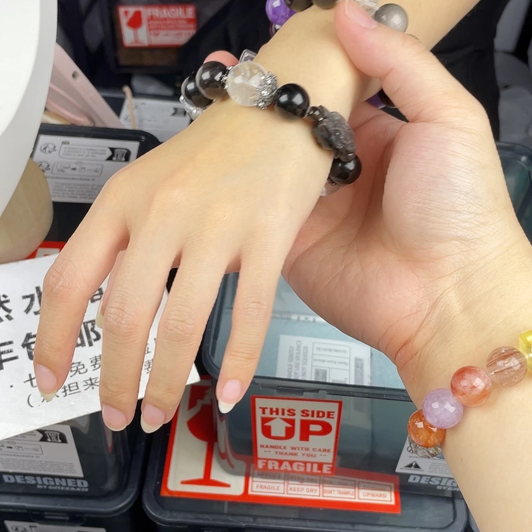 银S925镶嵌手链水晶