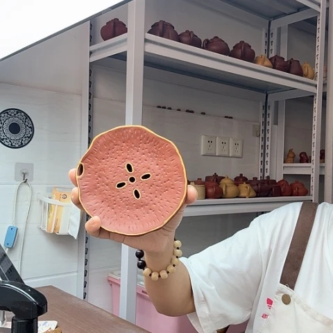 紫砂茶案储水壶承