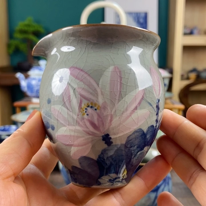 瓷片哈*豆手工制作工艺精湛等特点