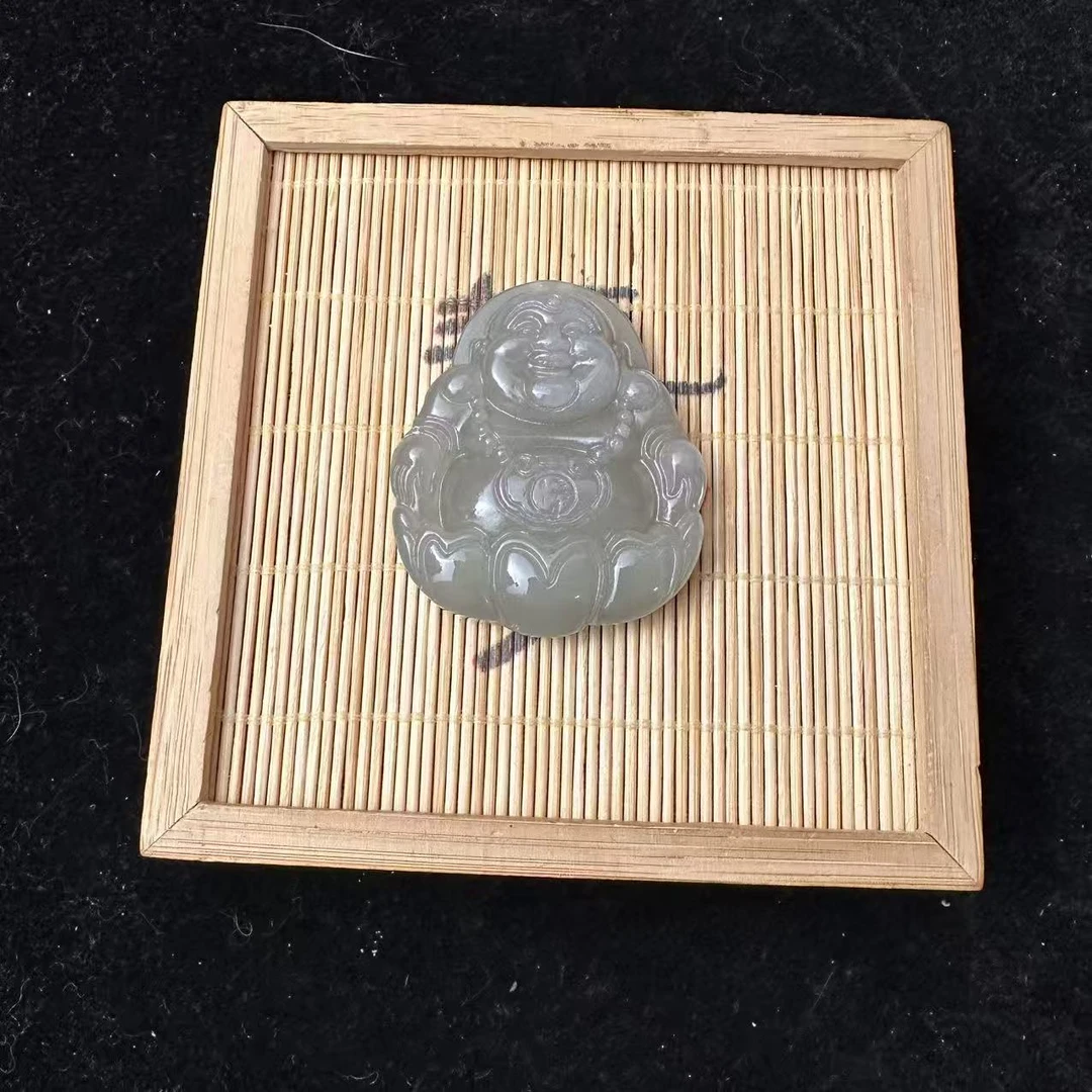 和田玉佛公吊坠1494