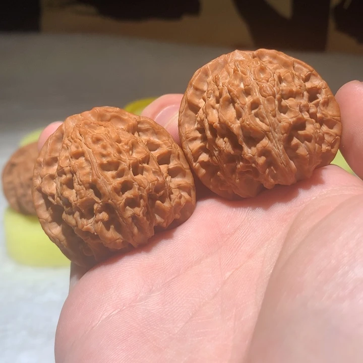 把件文玩核桃41全品野生平顶