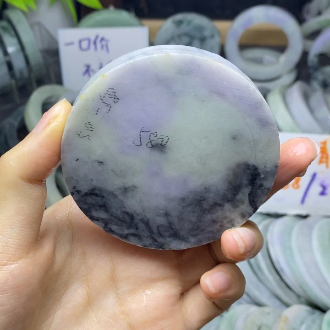 定制翡翠未镶嵌手镯