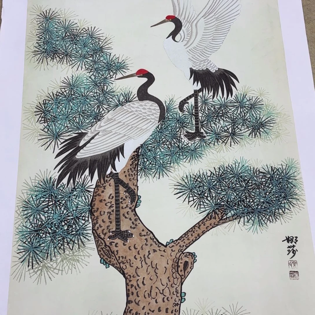 国画国画老师作品刘