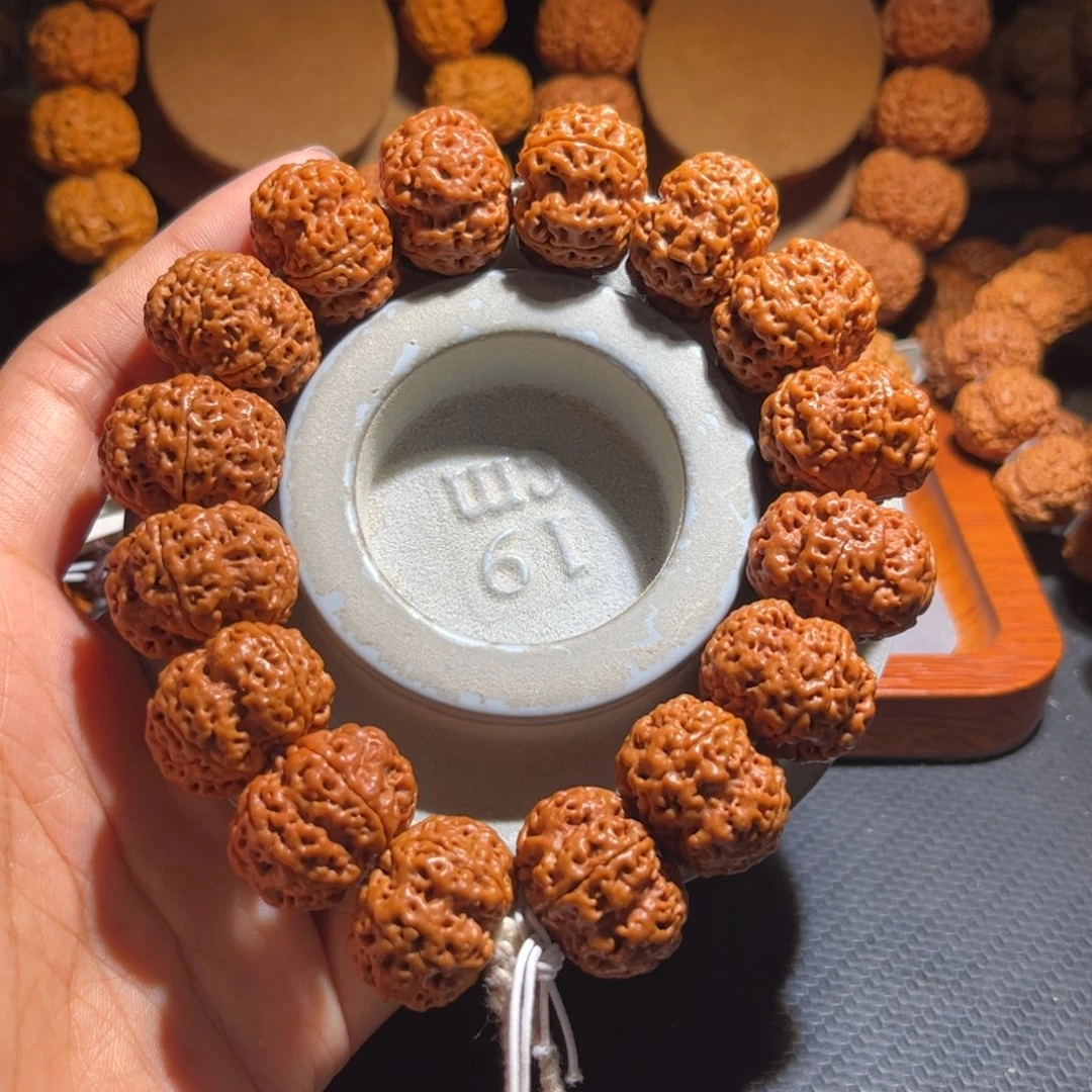 金刚菩提手串纽扣梅花22