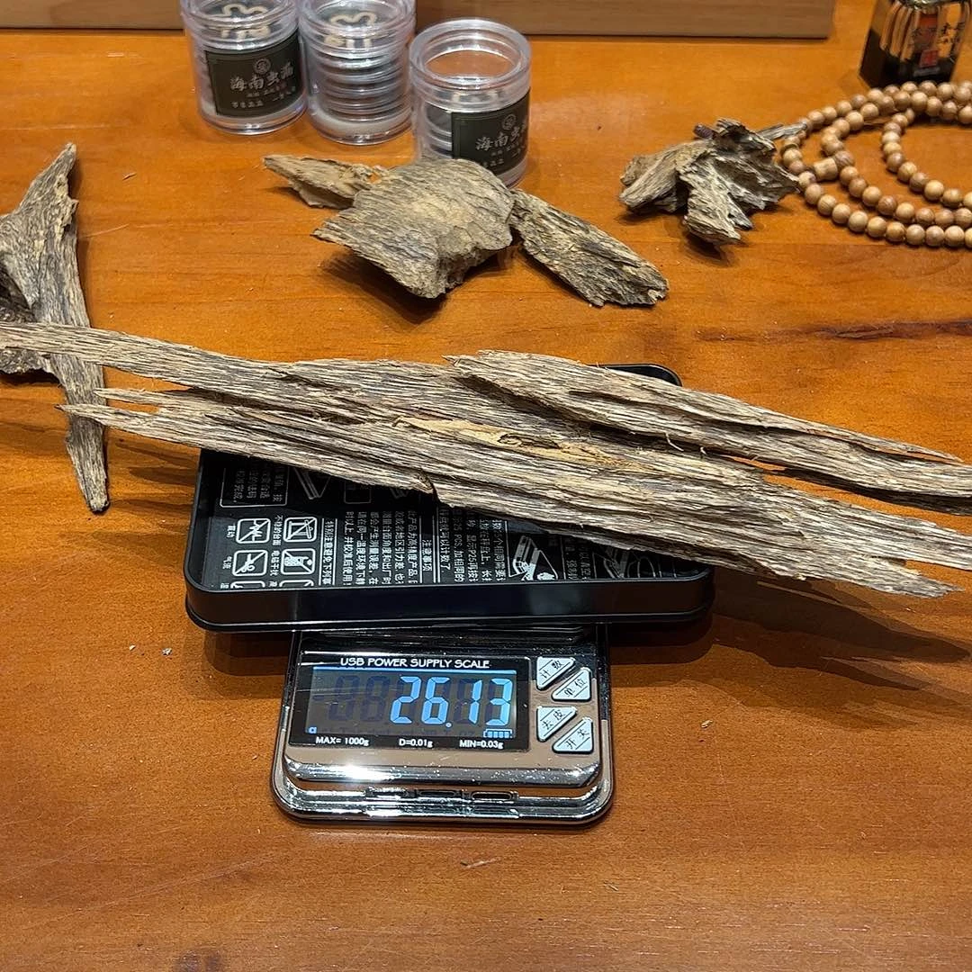 沉香沉香碎屑印尼达拉干天然野沉香26g+