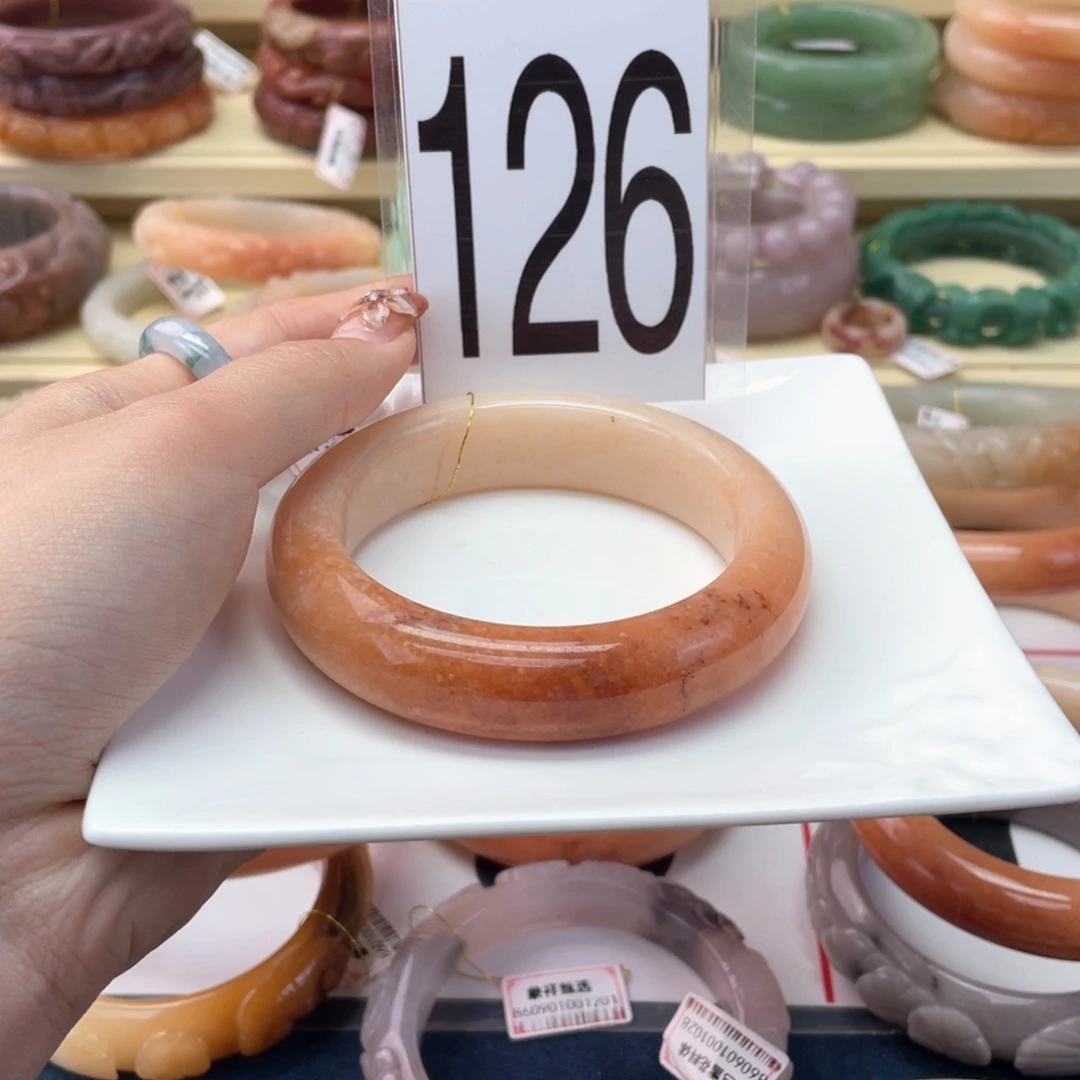 石英质玉未镶嵌手镯