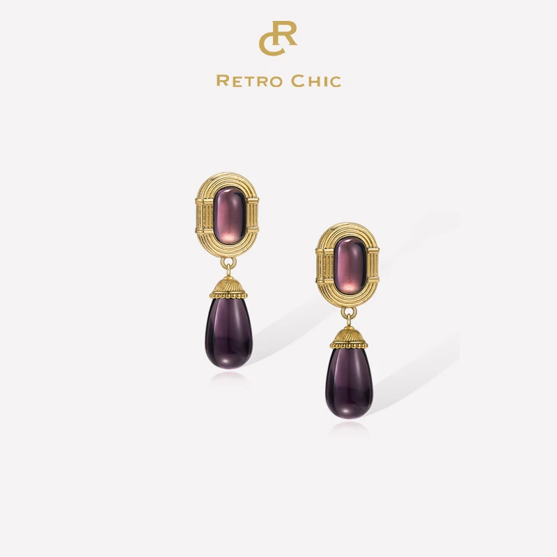 铜合金耳饰 RC RETRO CHIC 意大利复古时尚首饰 罗马女神耳环