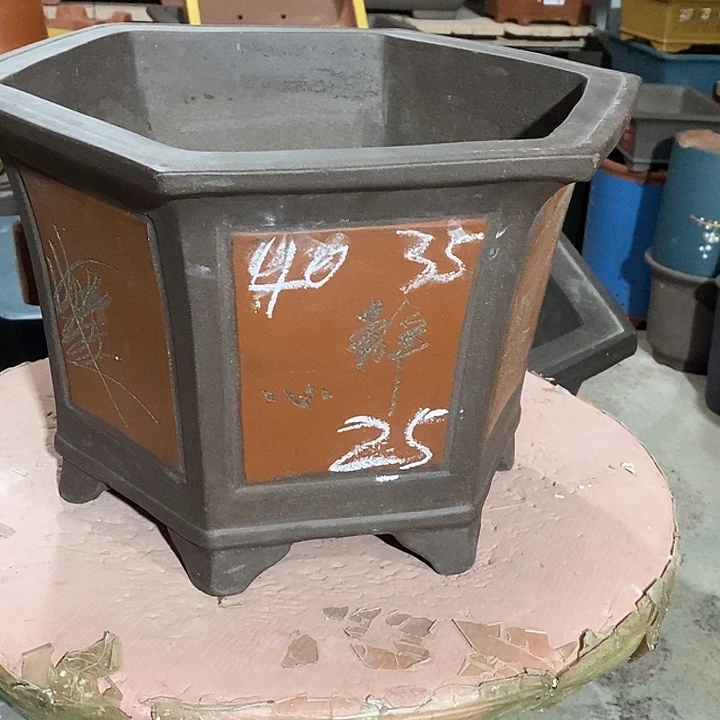 宜兴紫砂花盆花盆