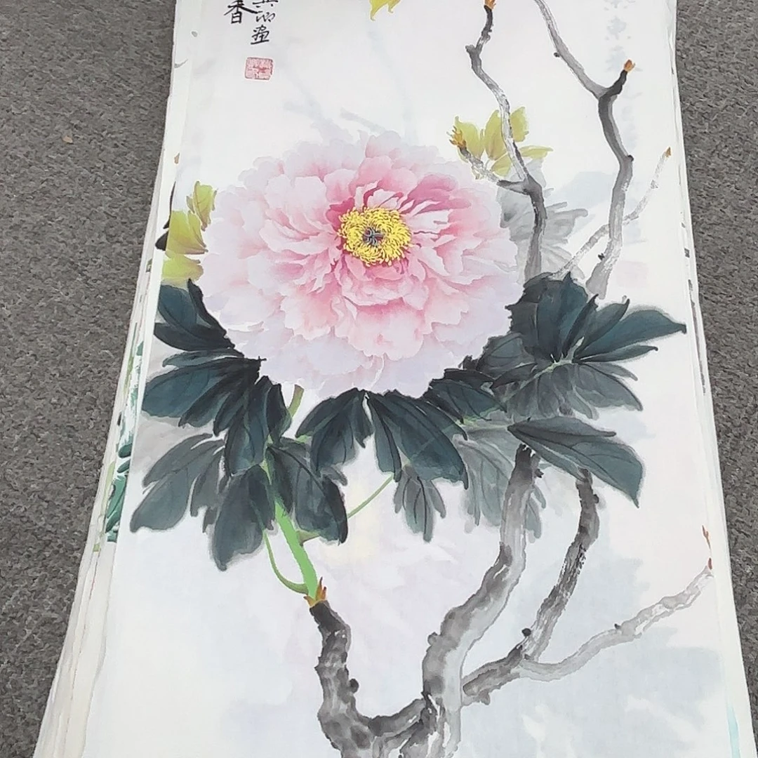 国画国画作品多次在国内外