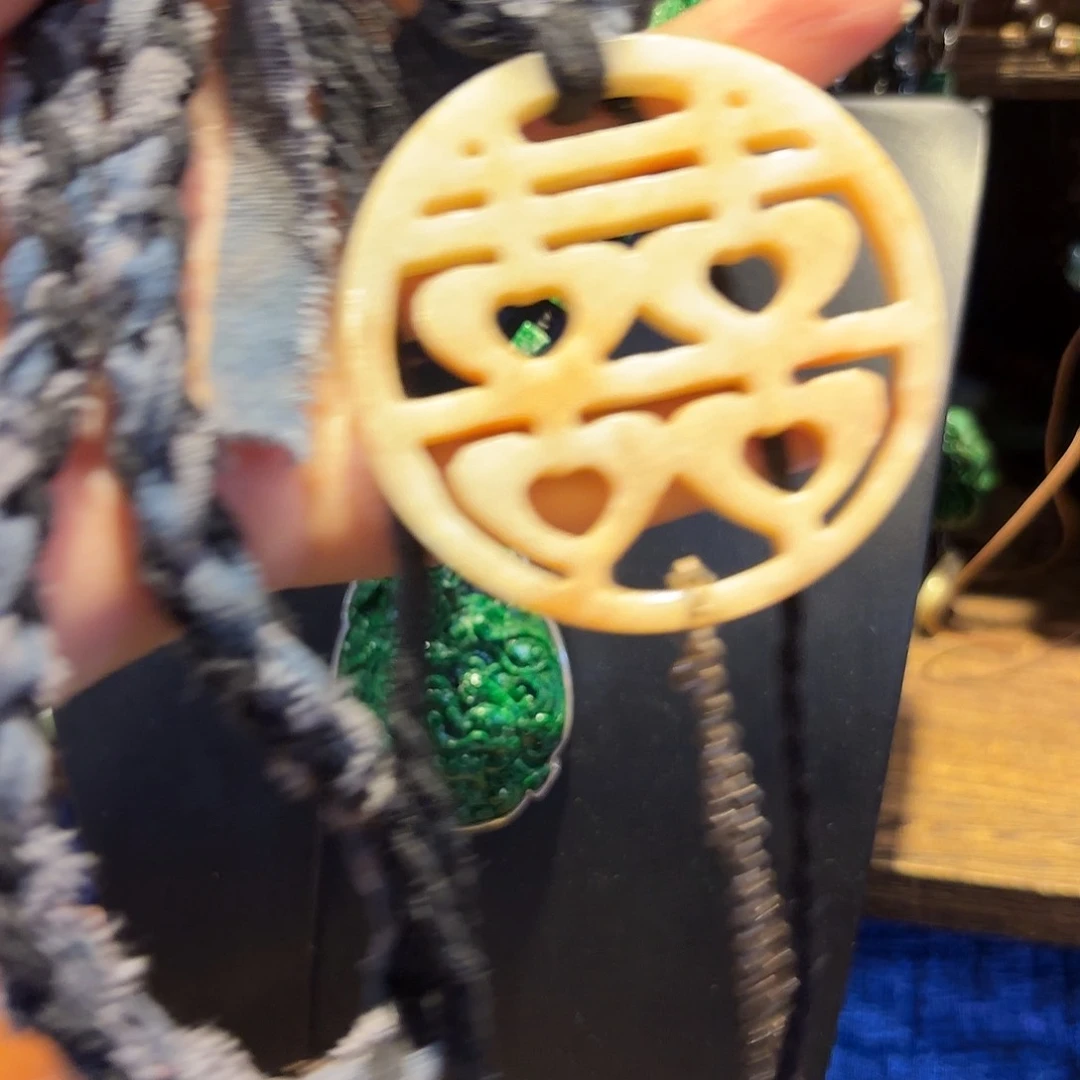 翡翠颈饰未镶嵌原创