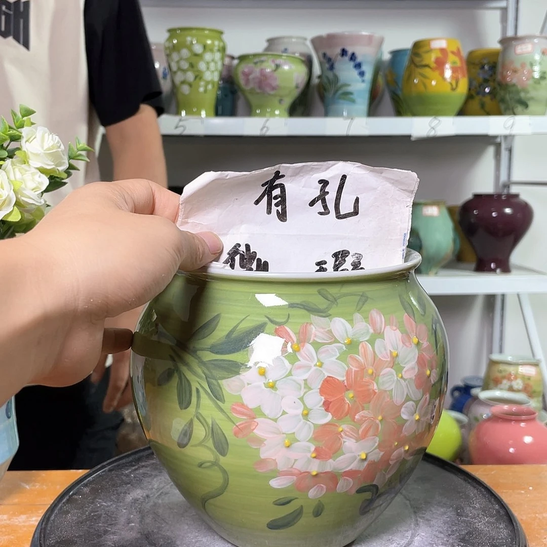 景德镇陶瓷花盆花器256