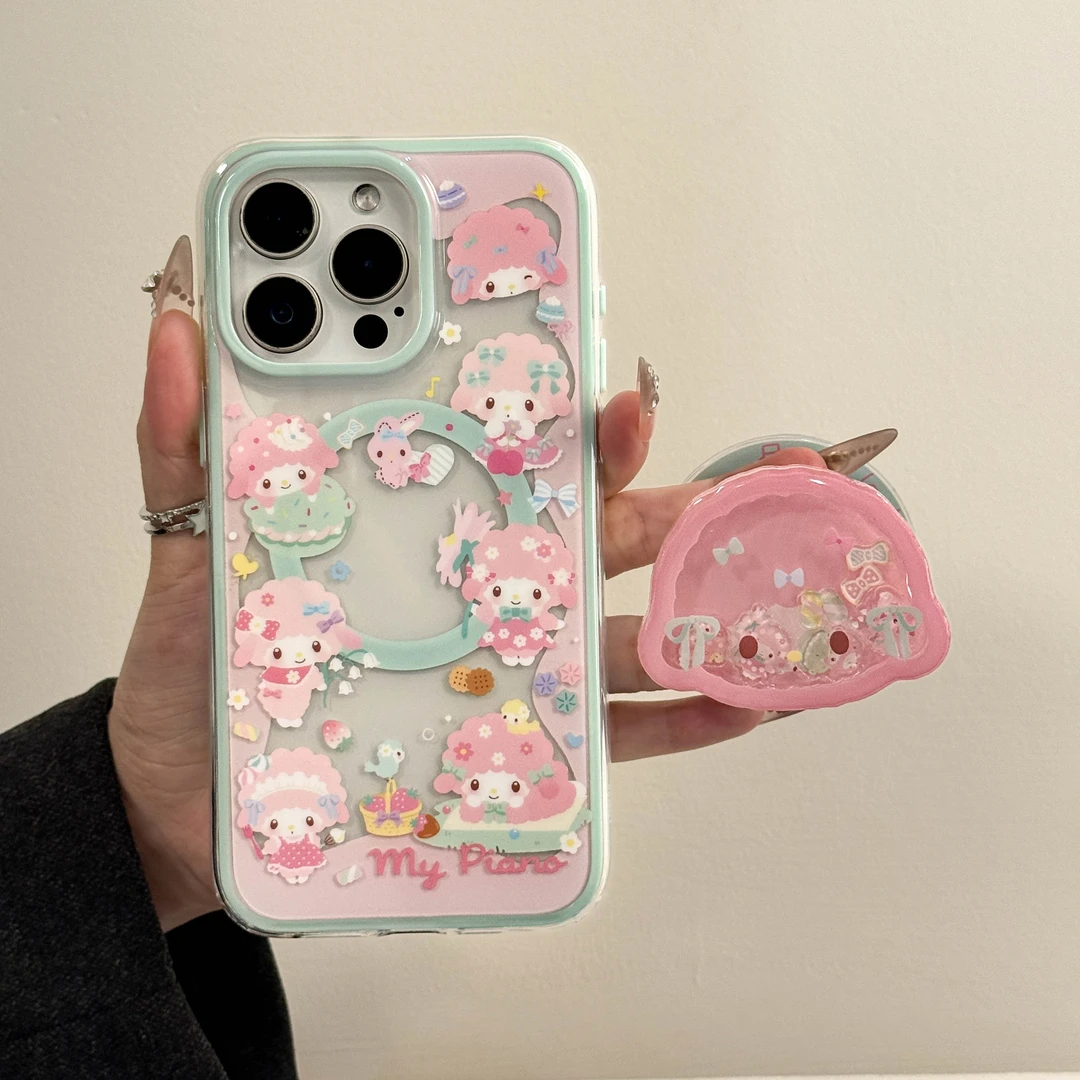 必爱诺小羊适用于苹果16promax手机壳iPhone15新款14可爱13
