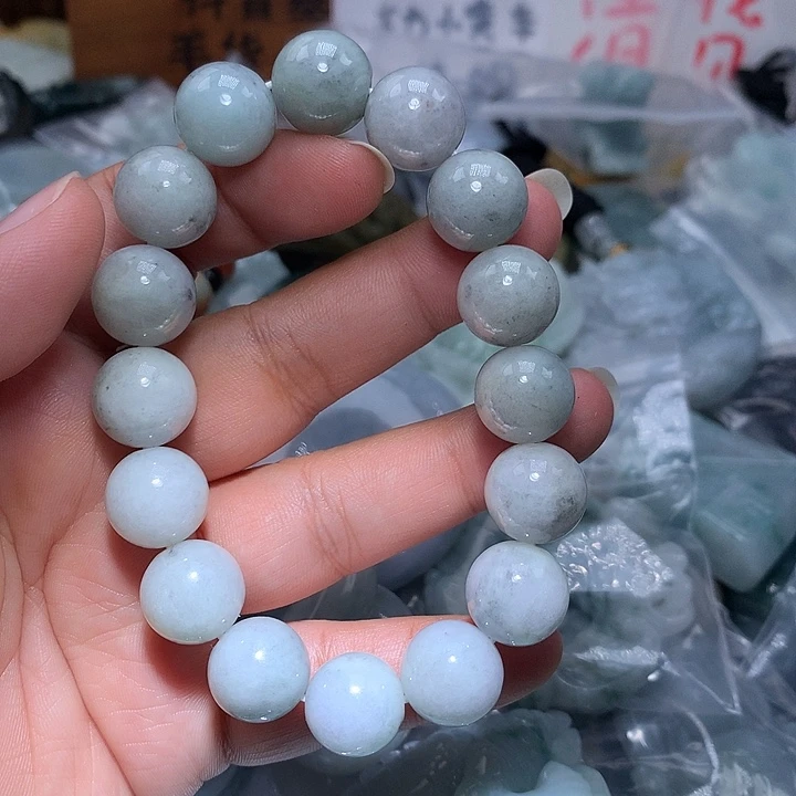 翡翠未镶嵌颈饰保真天然a货翡翠