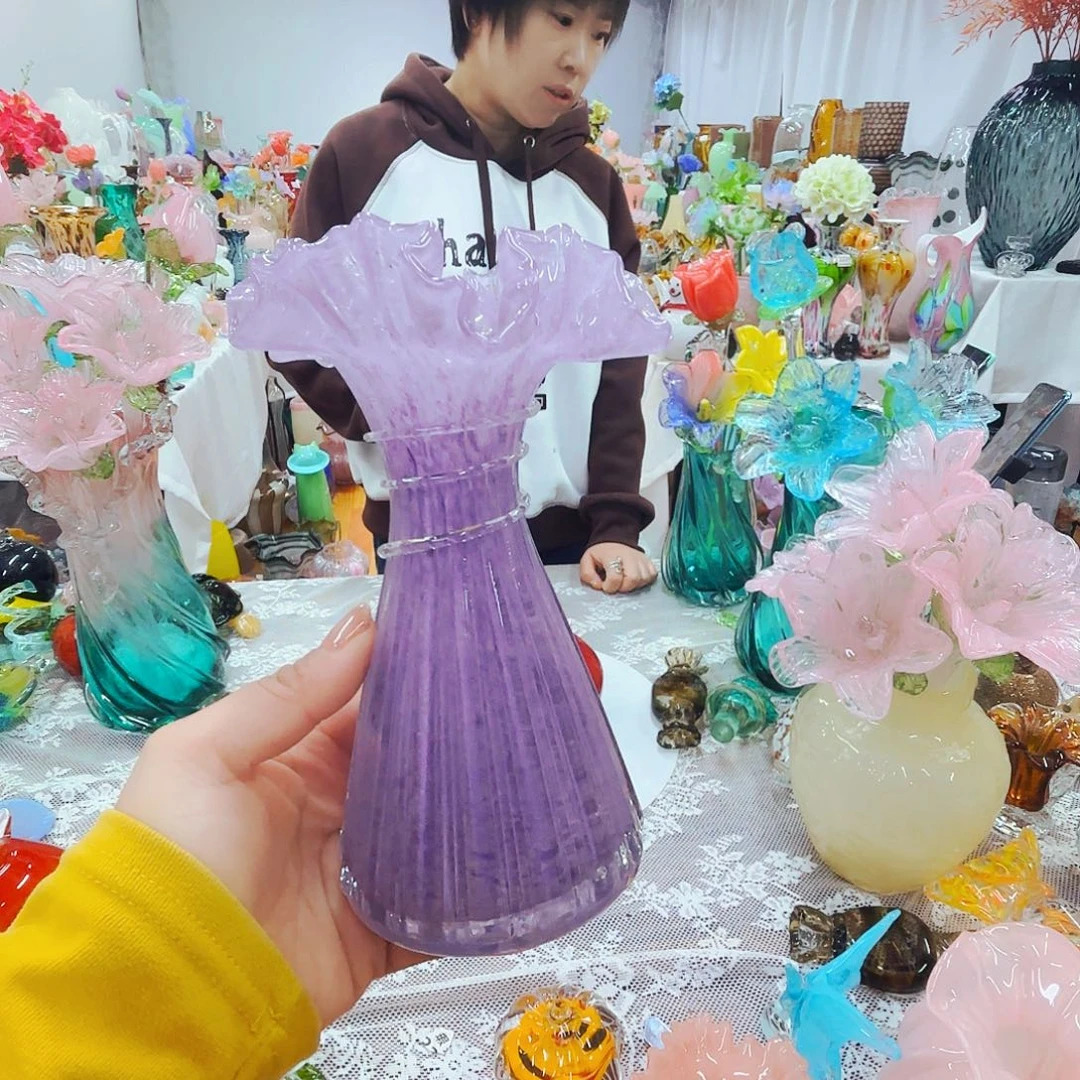 福利不退不换琉璃花瓶花器艺术品