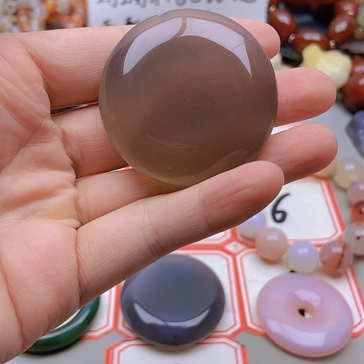 【闪购商品】未镶嵌玛瑙/玉髓珠宝半成品周*姐