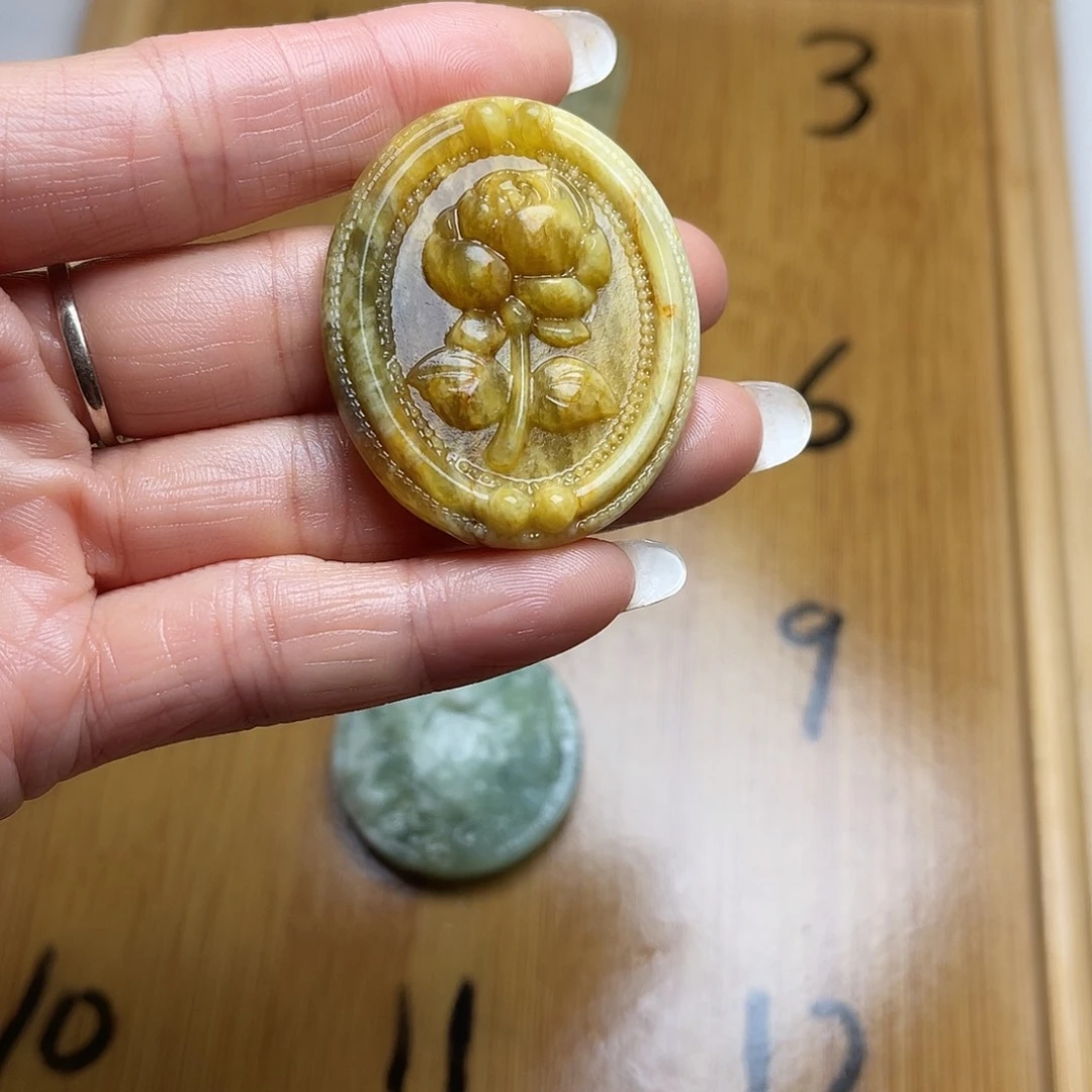 ❦***~蛇纹石玉未镶嵌颈饰