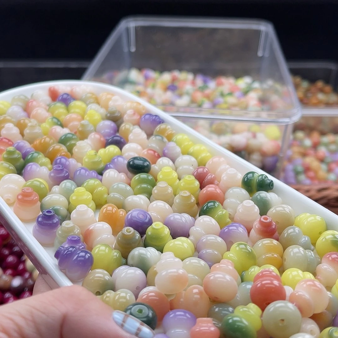 白玉菩提吊坠C/12mm/10+10颗