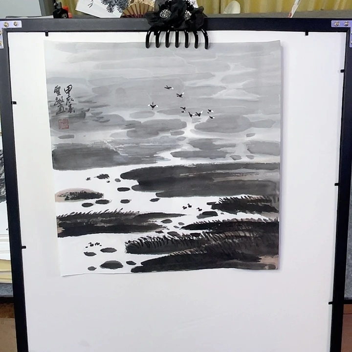 国画张圣敏先生纯手绘作品