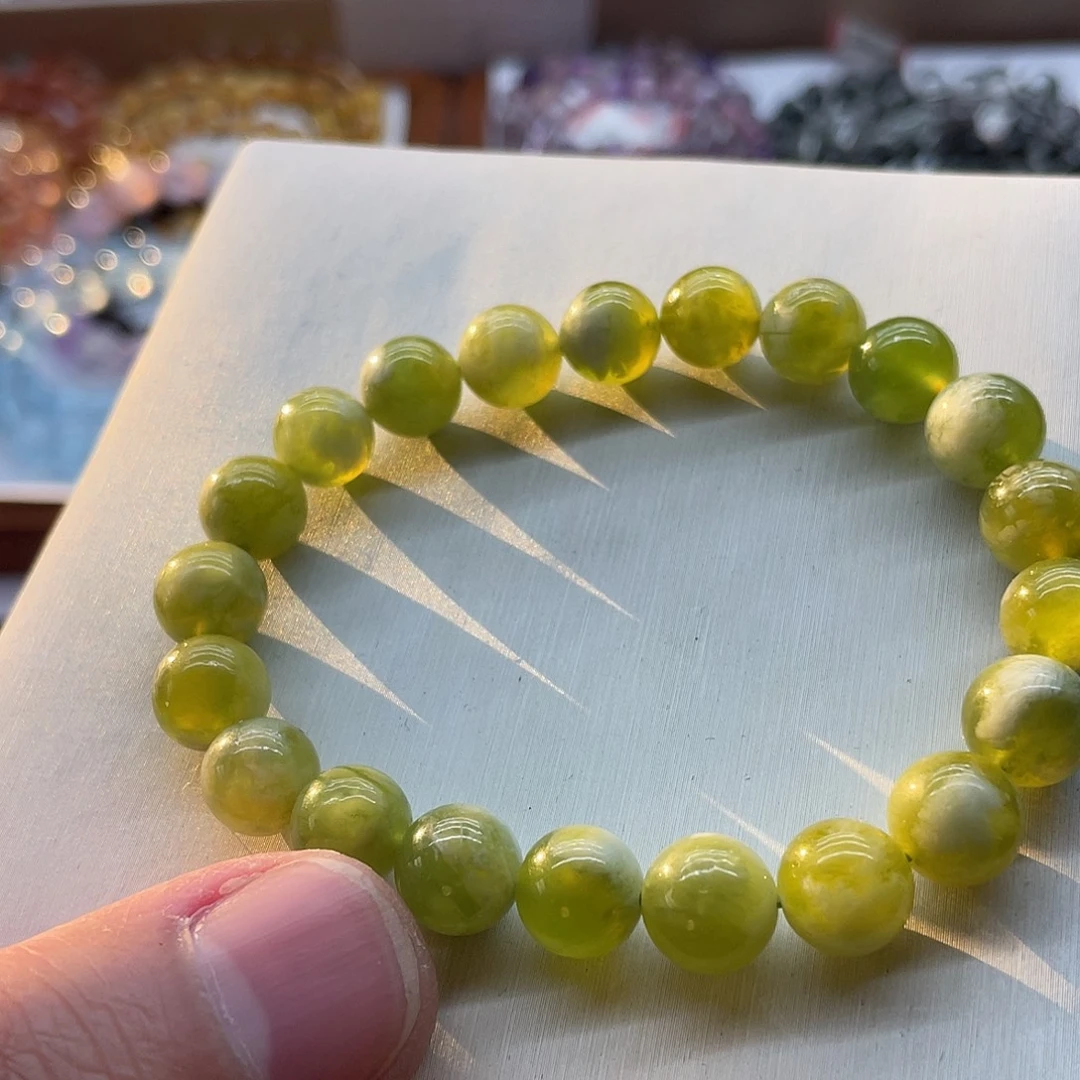 小****手链未镶嵌水晶岫玉
