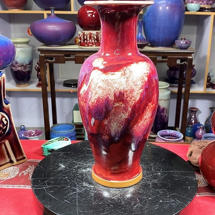 瓶中国神垕精品钧瓷